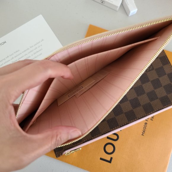 Louis Vuitton Neverfull Pochete Damier Azur - Picture 11 of 14